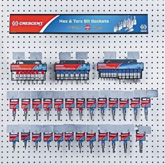 Picture of Crescent® 28 Pc. Hex / Torx Bit Skt. Merch. Part# - Cmhthtb