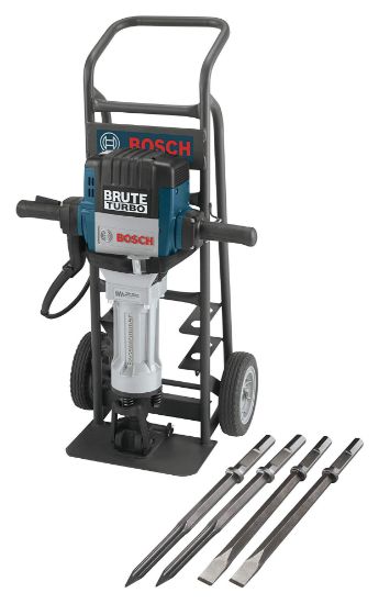 Picture of Bosch Power Tools Turbo Brute Breaker Hammer W/Dlx Cart/Acc Part# - Bh2770Vcd