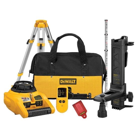 Picture of Dewalt® Self Leveling Rotary Laser Int/Ext W/Tripod Grad Part# - Dw074Kdt