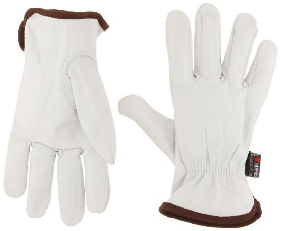 Picture of Mcr Safety Large Premium Grade Goatskin Glove Keystone Thum Part# - 3611L