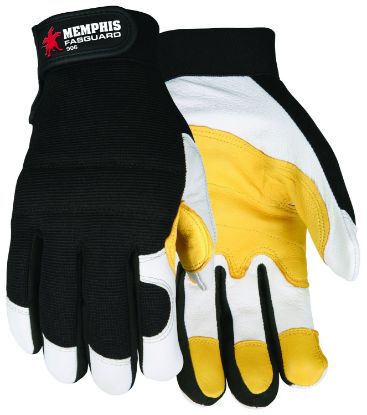 Picture of Mcr Safety Medium Fasguard Glove White Grain Goatskin Part# - 906M