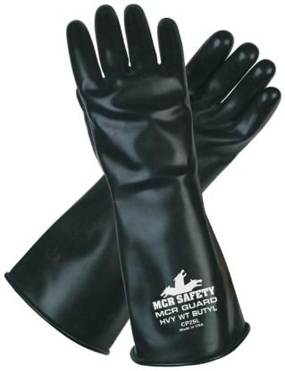 Picture of Mcr Safety Medium Mcr Guard Butyl 25 Mil Glove Part# - Cp25M