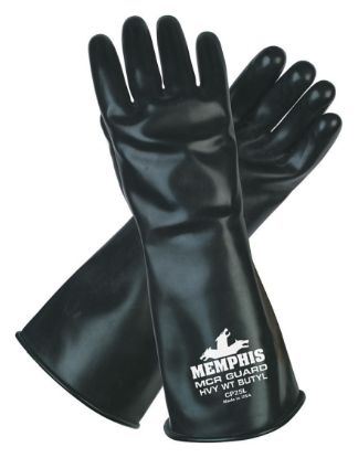 Picture of Mcr Safety Small Mcr Guard Butyl 25Mil Glove Smooth Part# - Cp25S