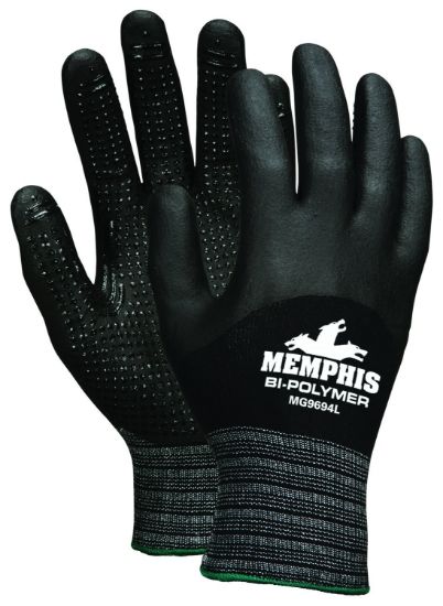 Picture of Mcr Safety 15 Gage Nylon Spandex Glove Large Part# - Mg9694L