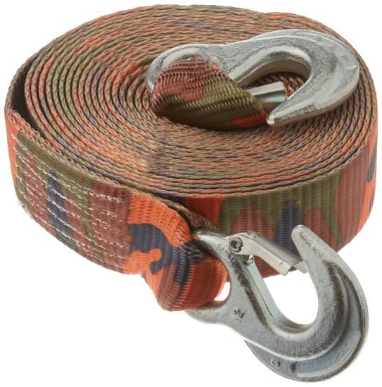 Picture of Keeper 2" X 20' Tow Strap  Blaze Camo Part# - 89819