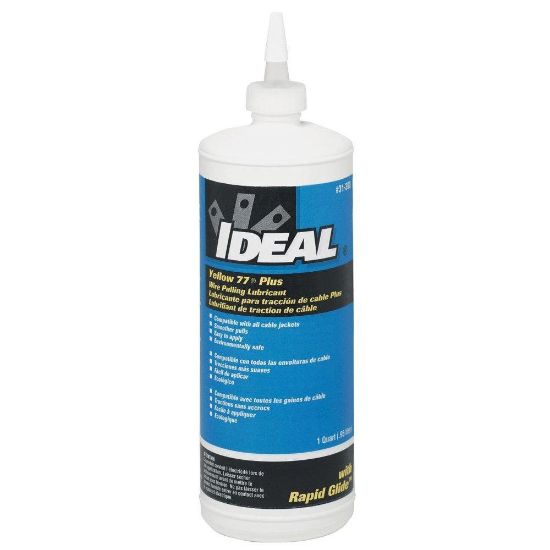 Picture of Ideal® Industries 1-Qt Squeeze Bottle Ylw77 Plus Part# - 31-398