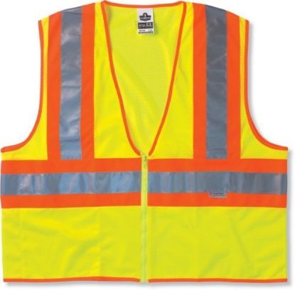 Picture of Ergodyne 8230Z Cls 2 Two-Tone Vest 4Xl/5Xl Lm Part# - 21329