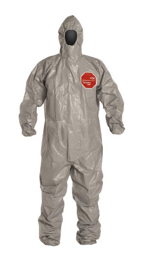 Picture of Dupont (Ca/6) Tychem F Coverall Part# - D14136509