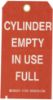 Picture of Brady® Cylinder Status Tags  B-853  5 3/4In H X 3In W Part# - 17927