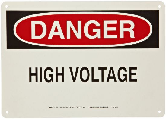 Picture of Brady® Electrical Hazard Sign Part# - 43110