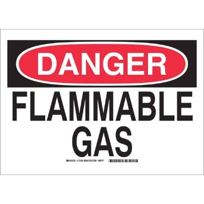 Picture of Brady® Chemical And Hazardous Materials Sign Part# - 72230