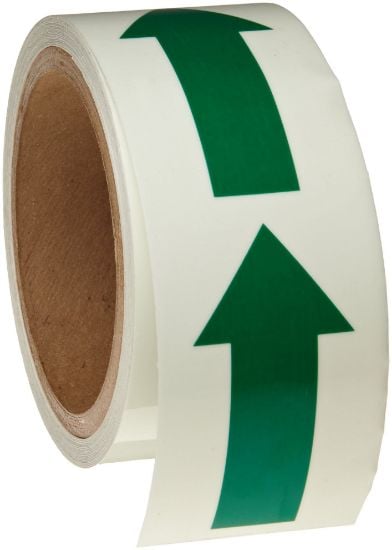 Picture of Brady® Glow-In-The-Dark Arrow Tape Part# - 90973