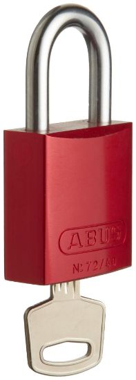 Picture of Brady® Abus Aluminum Padlock 1"Kd Red Part# - 99608