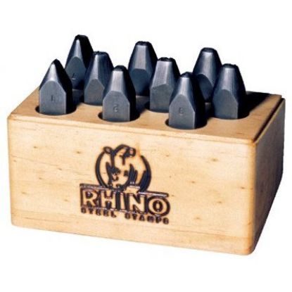 Picture of C.H. Hanson® 1/8" Rhino Number Set 1/2"X1/2"X3-1/2" Part# - 21830