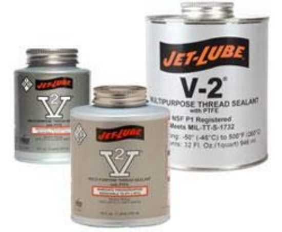 Picture of Jet-Lube V-2 Multi-Purpose Ptfethread Sealant Part# - 35523