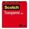 Picture of Scotch® Scotch Transparent Tape600 C 1/2"X1296 Part# - 7000029140