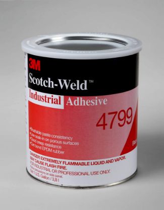 Picture of 3M™ 3M Scotch Grip Industrial Adhesive 4799 Black Ga Part# - 7000000927