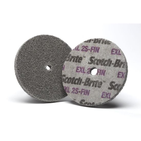 Picture of Scotch-Brite™ Exl Unitized Whl Xl-Uw 2S Fine 2Inx1/4Inx3/16In Part# - 7000000706