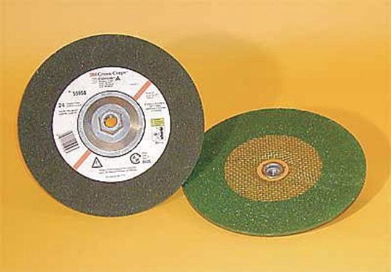 Picture of 3M™ 3M Green Corps Depressedcenter Wheel 9" X 1/4" Part# - 7010325732