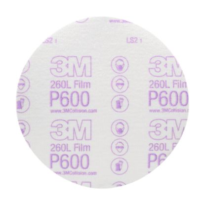 Picture of 3M™ Hookit Abrasive Disc 260L  00971  6 In  P600 Part# - 7000000570