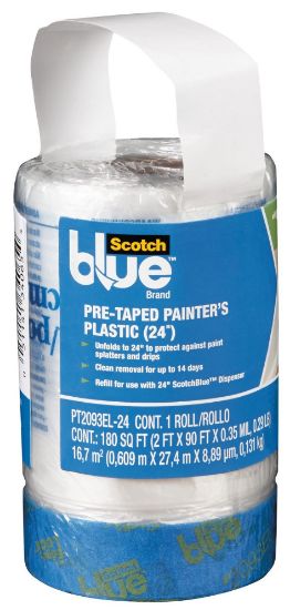 Picture of 3M™ 3M Scotchblue Tape + Plastic Pt2093El-24 Part# - 7100197950