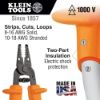 Picture of Klein Tools Ca/3 Insulated Wire Stripper-Cutr Solid/Stranded Part# - 11055-Ins