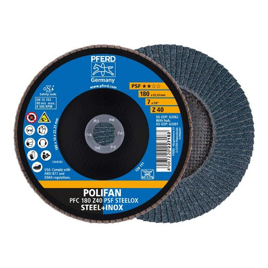 Picture of Pferd 7 X 7/8 Polifan Psf Zircconical 40G Part# - 62062