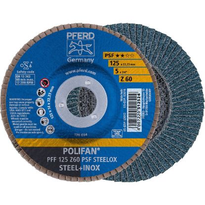 Picture of Pferd 5 X 7/8 Polifan Psf Zircflat 40G Part# - 63011