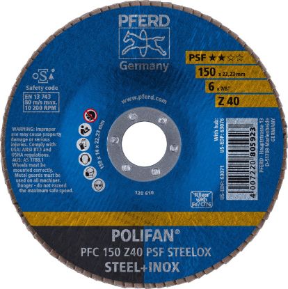 Picture of Pferd 6 X 7/8Polifan Psf Zircconical 40G Part# - 63071