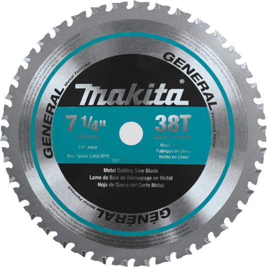 Picture of Makita® 7-1/4" X 36 Tooth Carbide Tip Metal Saw Blade Part# - A-93821