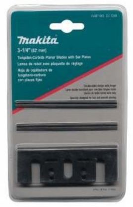 Picture of Makita® Planer Blade Set W/Set Plate 3-1/4 Double-Edged Part# - D-17239