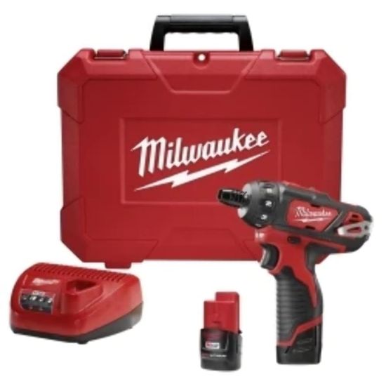 Picture of Milwaukee® Tool M12 1/4" Hex Drill/Driver Kit Part# - 2406-22