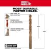 Picture of Milwaukee® Tool 3/8" Cobalt Bit Part# - 48-89-2321