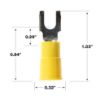 Picture of 3M™ Block  Fork Vinyl Insulated  Mv10-8Fbx Part# - 7000133342