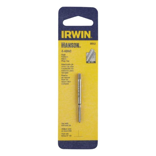 Picture of Irwin® Tap 4-40Nc Carded Hanson Part# - 8012