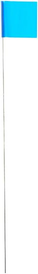 Picture of Irwin® 2.5"X3.5"X21" Glo Blue Stake Flag Part# - 2034206