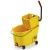 Picture of Rubbermaid Commercial 44 Qt Wavebrake 2 Sp Bucket Wringer Yel Part# - Fg618688Yel