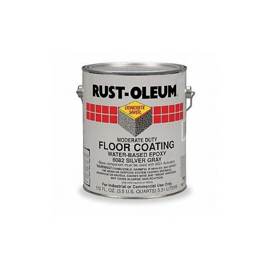 Picture of Rust-Oleum® Silver Gray Water-Basedepoxy Gallon Part# - 6082408