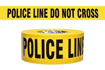 Picture of Presco Police Line Do No T Cross- Yellow 2.5Mil Part# - B31022Y11