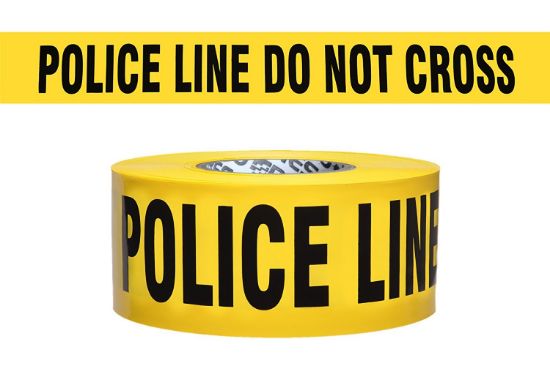 Picture of Presco Police Line Do No T Cross- Yellow 2.5Mil Part# - B31022Y11