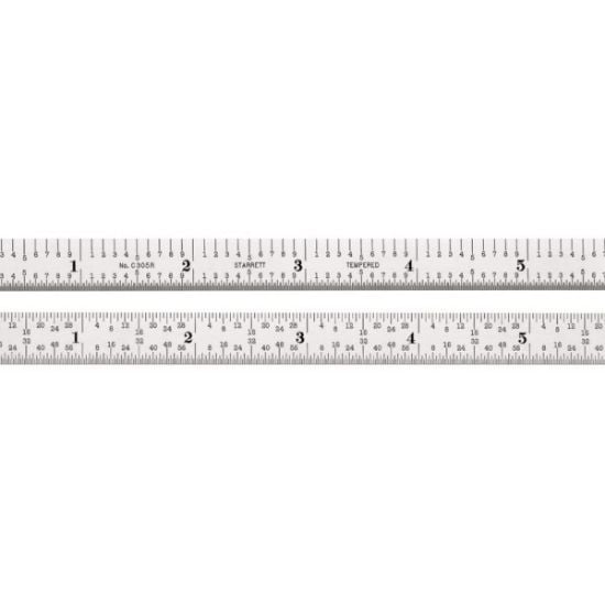 Picture of L.S. Starrett C305R-6 6" Rule Full Fle Part# - 51347