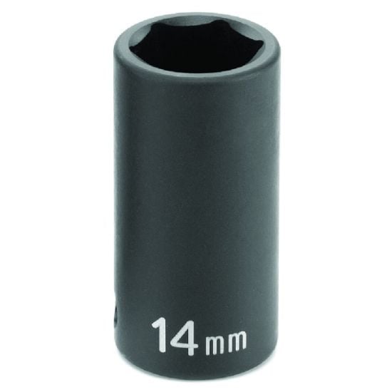 Picture of Grey Pneumatic 3/8" Drive X 14Mm Semi-Deep Part# - 1014Msd