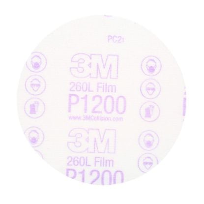 Picture of 3M™ Hookit Abrasive Disc 260L  00952  5 In  P1200 Part# - 7000000563