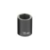 Picture of Grey Pneumatic 3/8" Drive X 16Mm Standard Part# - 1016M