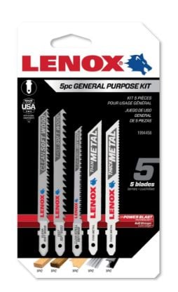 Picture of Lenox® Kits 5Pc Jig Saw T-Shankassort Part# - 1994456