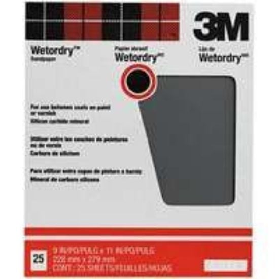 Picture of 3M™ Sanding Sheets 99422Na 9 In X 11 In  220 Grit Part# - 7000126426