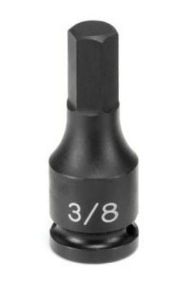 Picture of Grey Pneumatic 3/8" Drive X 3/16" Hex Driver Part# - 1906F