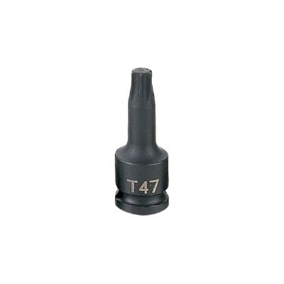 Picture of Grey Pneumatic 3/8" Dr. X Tt47 Tamper Proof Star Driver Part# - 1147Tt