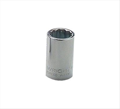 Picture of Wright Tool 1/2" 1/2"Dr 12Pt Std Socket Part# - 4116