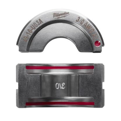 Picture of Milwaukee® Tool 3/0 Aluminum U Style Die Part# - 49-16-U03A